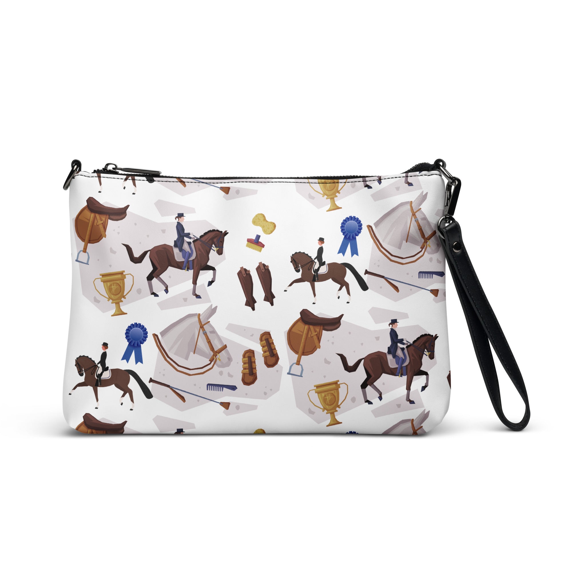 Show Ring Chic Crossbody Bag, Equestrian Show Tack Design, Perfect Show Day  Accessory, Show Day Hair Accessories, Horse Show Makeup Bag, Versatile 